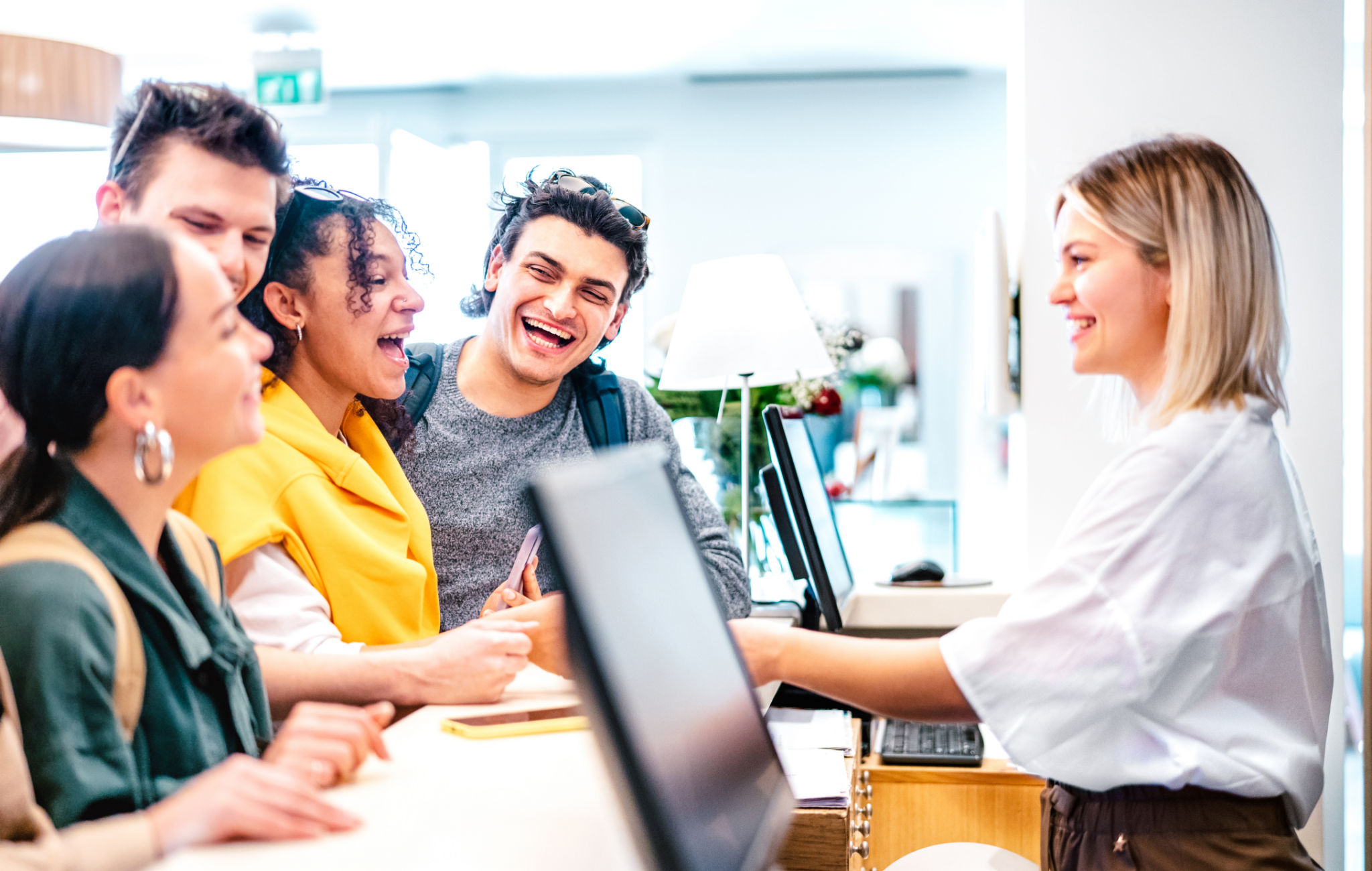 guests smiling