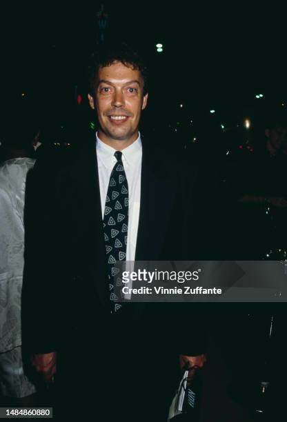 Tim Curry attends an event, United States, circa 1990s.