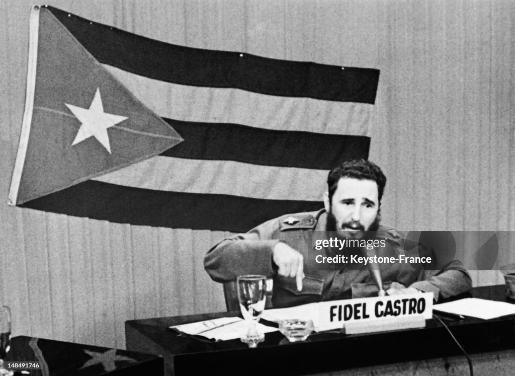 Fidel Castro Announces General Mobilization After Announcement Of Cuba Blockade By US President John F Kennedy