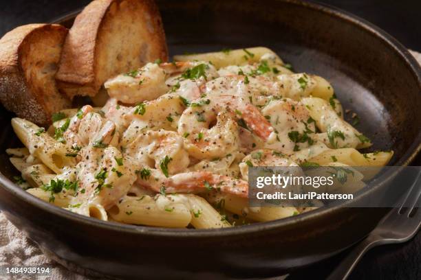 68 Alfredo Penne Pasta Stock Photos, High-Res Pictures, and Images