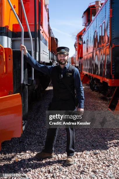 Red Train Conductor 202 Train Conductor Uniform Stock Photos, High-Res Pictures, and Images ...