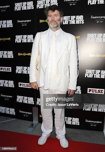 James Murphy of LCD Soundsystem attends the premiere of "Shut Up And Play The Hits" at ArcLight Cinemas on July 17, 2012 in Hollywood, California.