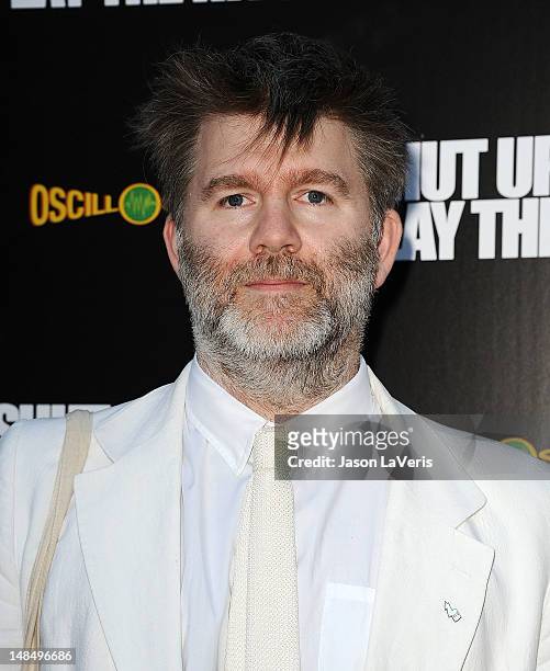 James Murphy of LCD Soundsystem attends the premiere of "Shut Up And Play The Hits" at ArcLight Cinemas on July 17, 2012 in Hollywood, California.