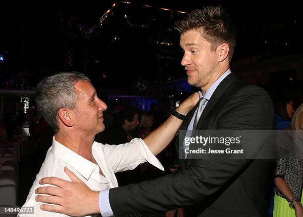 Producer Adam Shankman and director Scott Speer attend the Los Angeles Premiere of Summit Entertainment's 'Step Up Revolution' after party at the...