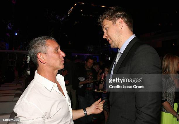 Producer Adam Shankman and director Scott Speer attend the Los Angeles Premiere of Summit Entertainment's 'Step Up Revolution' after party at the...