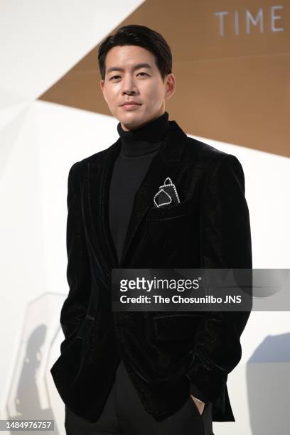 South korean actor Lee Sang-yoon attends the launch event of the Glenfiddich 'Time Re:lmagined collection' on March 03, 2023 in Seoul, South Korea.