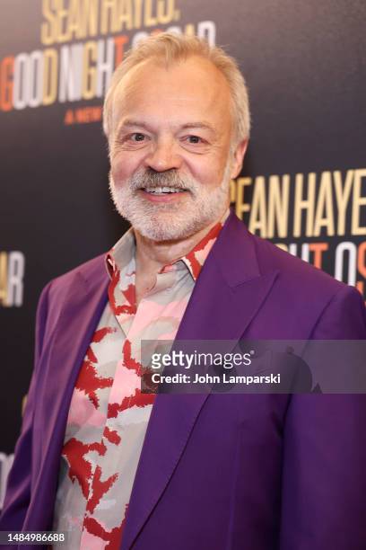 Graham Norton attends "Goodnight, Oscar" Broadway opening night at Belasco Theatre on April 24, 2023 in New York City.
