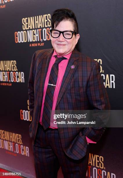 Lea DeLaria attends "Goodnight, Oscar" Broadway opening night at Belasco Theatre on April 24, 2023 in New York City.