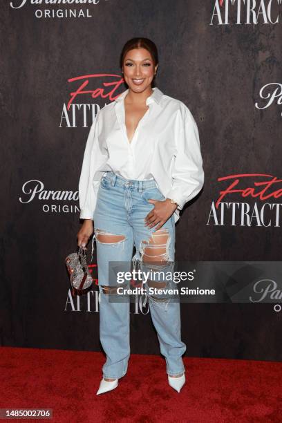 Shantel Jackson attends the Los Angeles Premiere of Paramount +'s "Fatal Attraction" at SilverScreen Theater on April 24, 2023 in West Hollywood,...