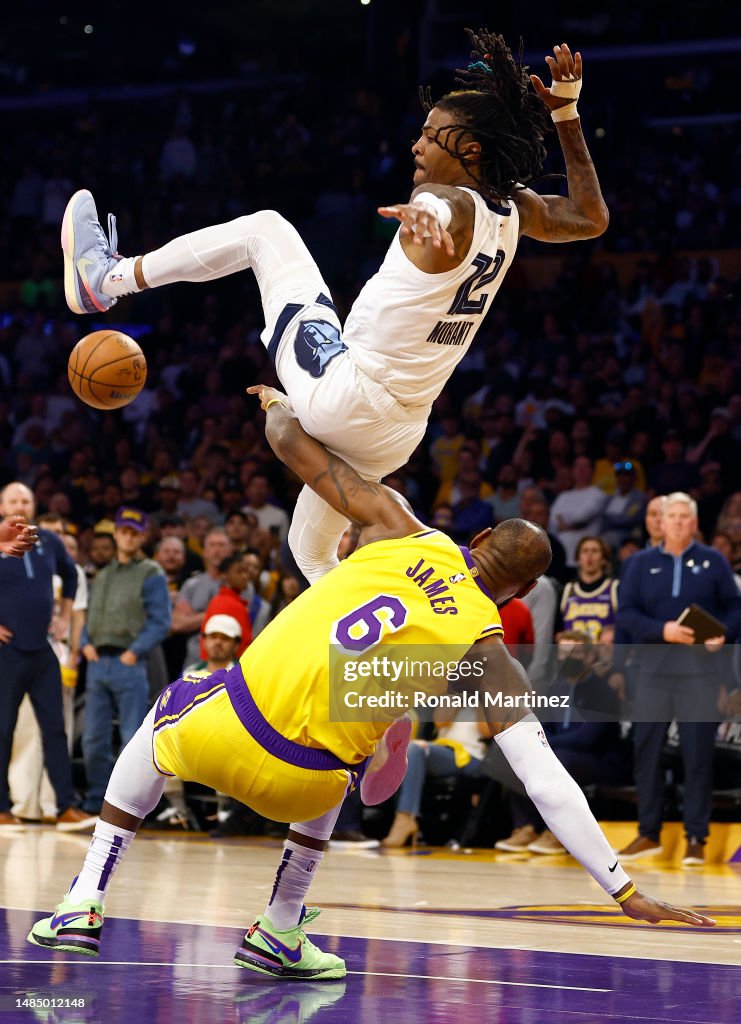 Memphis Grizzlies v Los Angeles Lakers - Game Four