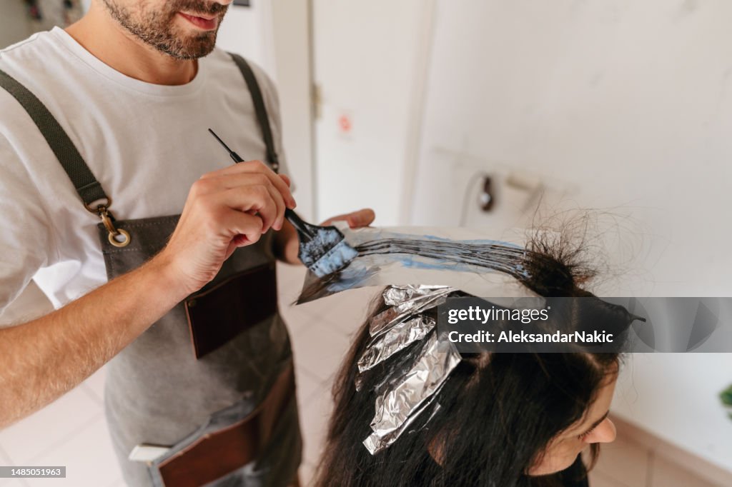 Decolorazione dei capelli
