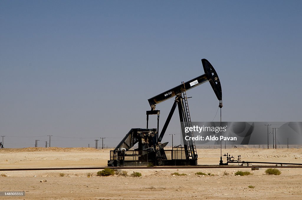 Oil well.