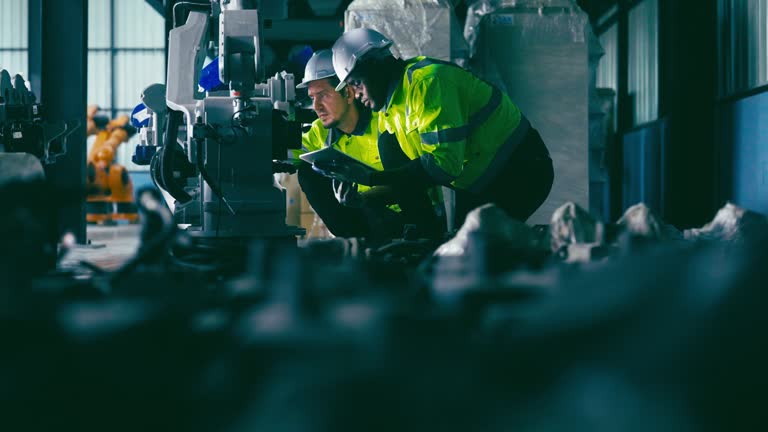 Manufacturing Operator Program Robotic Process Automation Manufacturing Videos and HD Footage - Getty ...