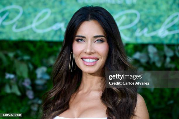 Pilar Rubio presents the new 2023 Selmark Swimwear collection "Mare" at Finca La Gaivota on April 25, 2023 in Madrid, Spain.