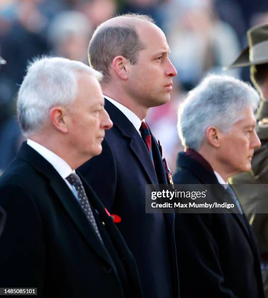 Phil Goff, High Commissioner of New Zealand to the United Kingdom , Prince William, Prince of Wales and Stephen Smith, High Commissioner of Australia...