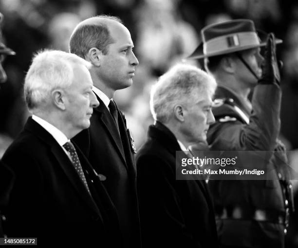 Phil Goff, High Commissioner of New Zealand to the United Kingdom , Prince William, Prince of Wales and Stephen Smith, High Commissioner of Australia...