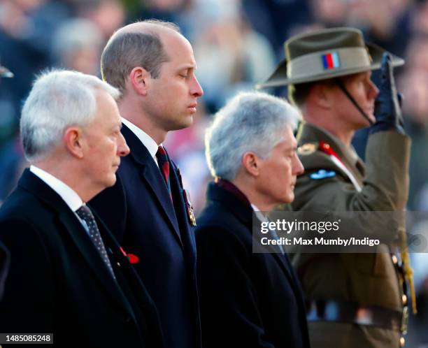 Phil Goff, High Commissioner of New Zealand to the United Kingdom , Prince William, Prince of Wales and Stephen Smith, High Commissioner of Australia...