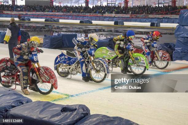 Ice Speed Racing Ice Speedway Photos and Premium High Res Pictures - Getty Images