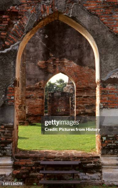 The 12th century ruins of Wat Phra Si Rattana Mahathat, Lopburi. The old town of Lopburi dates back to the Dvaravati era . It was originally known as...