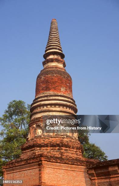 The 12th century ruins of Wat Phra Si Rattana Mahathat, Lopburi. The old town of Lopburi dates back to the Dvaravati era . It was originally known as...