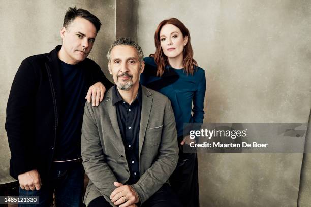 Sebastián Lelio, John Turturro and Julianne Moore of 'Gloria Bell' are photographed for Variety during the 2018 Toronto International Film Festival...