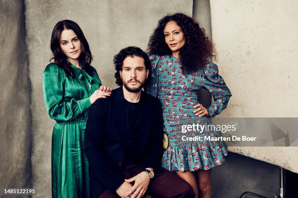 Kit Harington, Emily Hampshire and Thandie Newton of 'The Death and Life of John F. Donovan' are photographed for Variety during the 2018 Toronto...