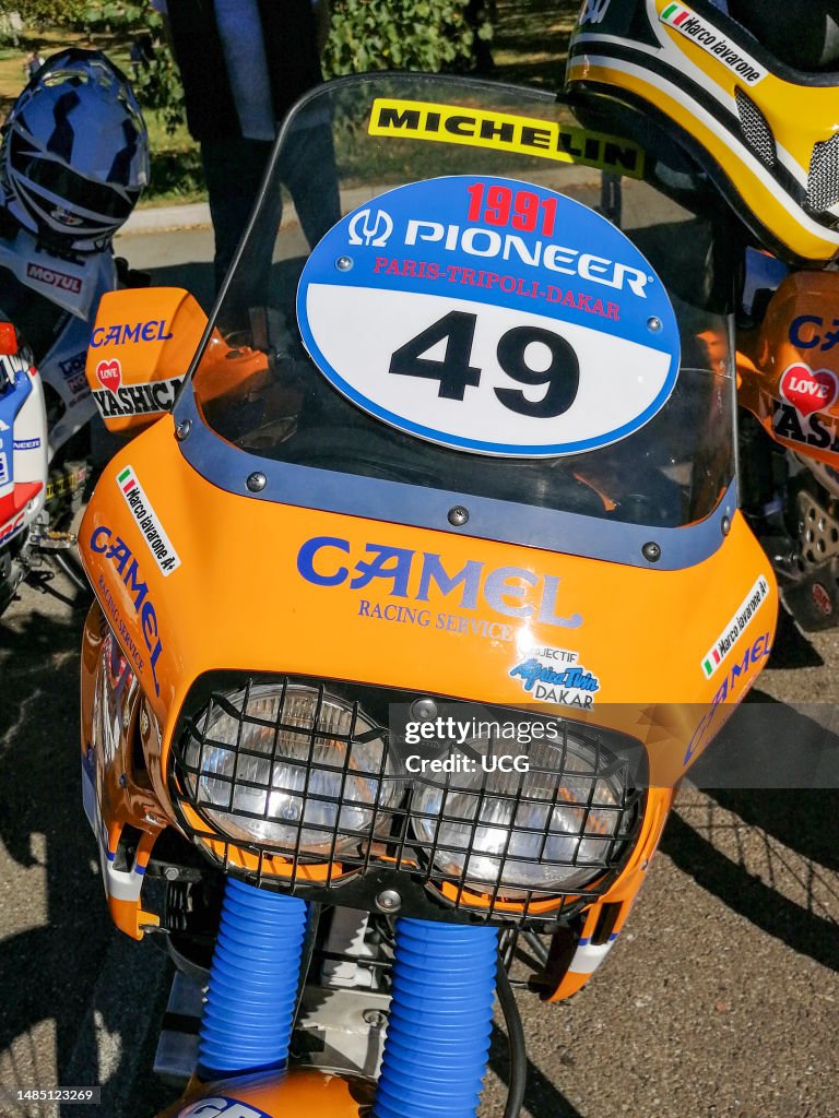Italy, Legnano, 'C'era una volta la Parigi-Dakar, Once upon a time there was Paris-Dakar', historical re-enactment
