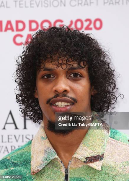 Moe Hashim attends the BAFTA Television Craft Awards 2023 held at The Brewery on April 23, 2023 in London, England.