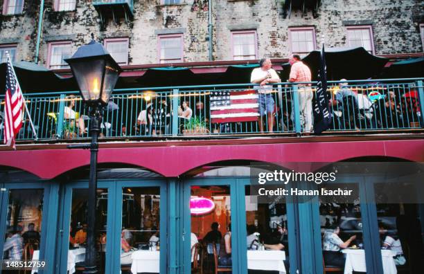 riverfront restaurant and bar. - lexington kentucky stock pictures, royalty-free photos & images