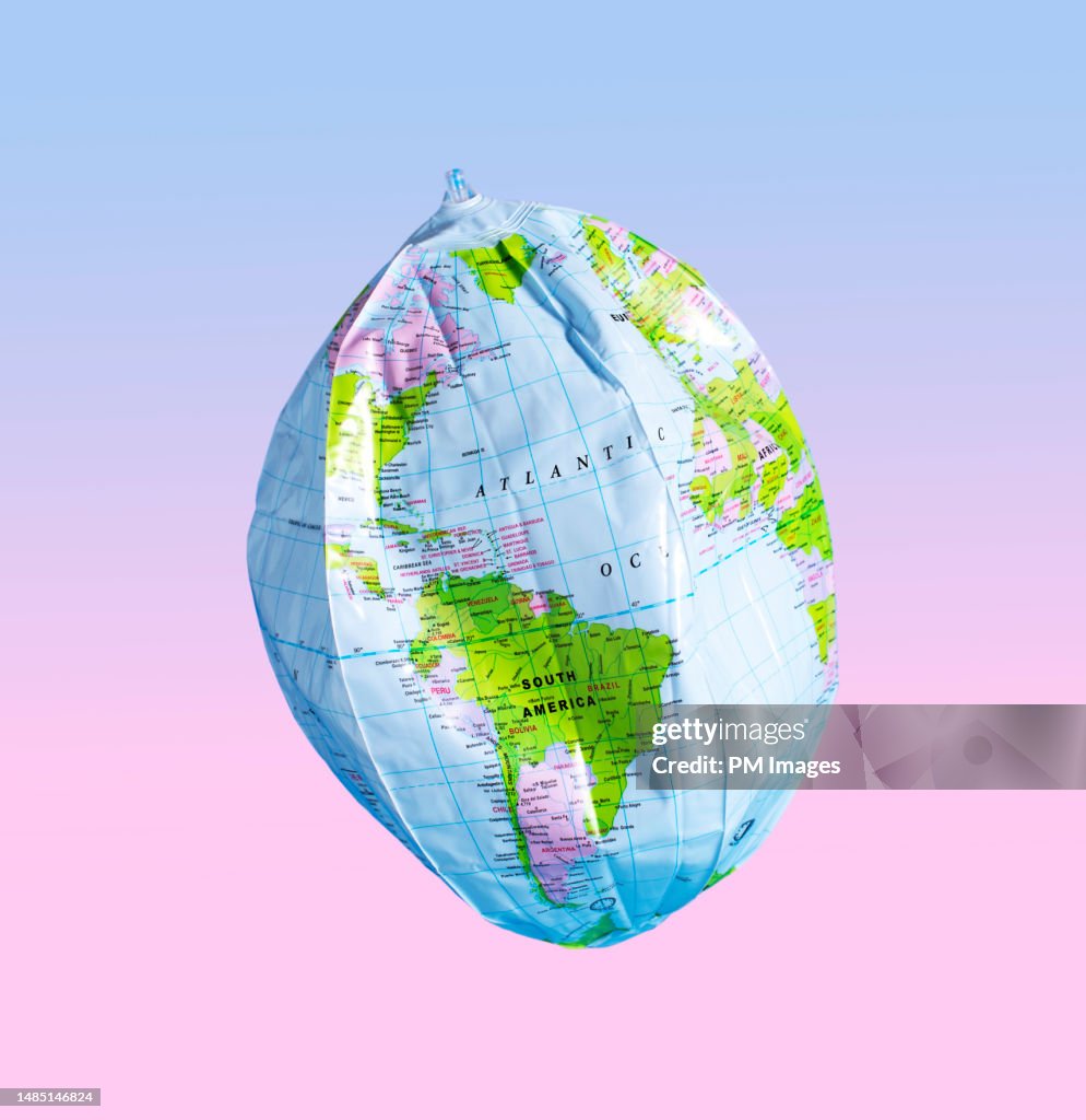 Deflating earth