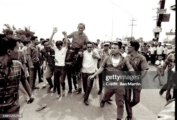 Presidential candidate and former Philippine President Sergio Osmeña