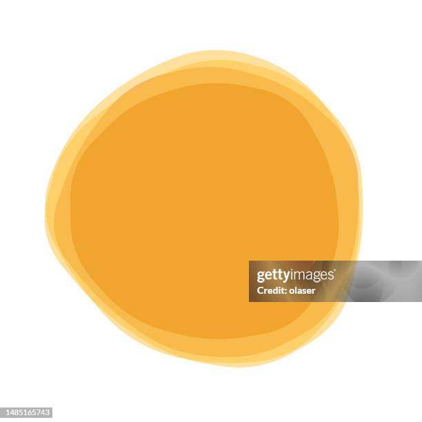 illustrazioni stock, clip art, cartoni animati e icone di tendenza di più macchie arancioni con angoli arrotondati - imperfezione