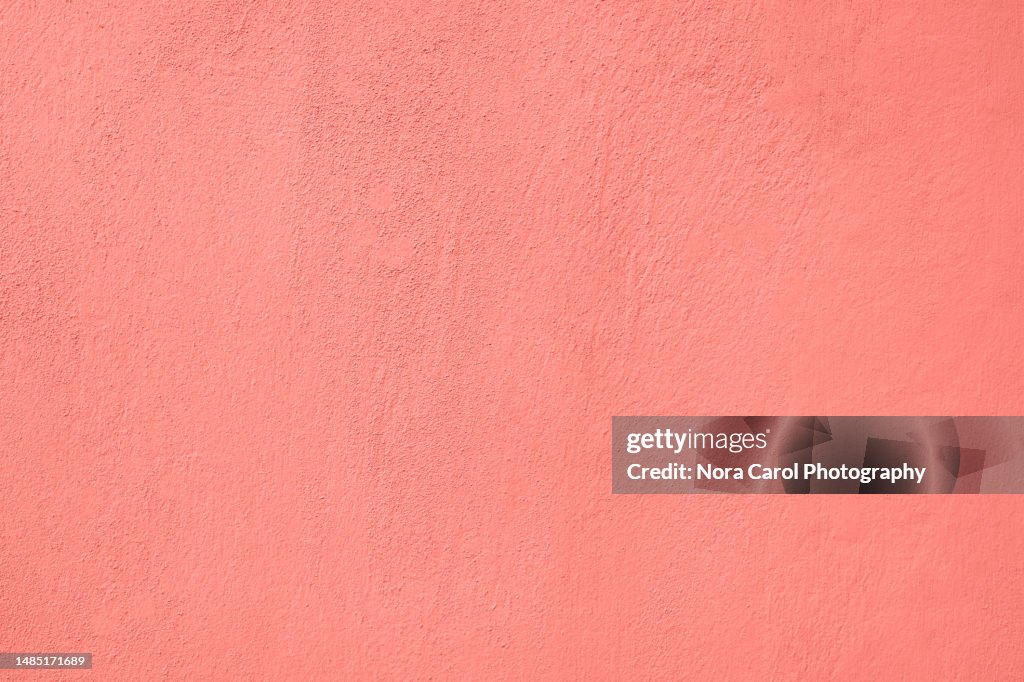 Raspberry Blush Coral Pinkish Tone Concrete Backgroud