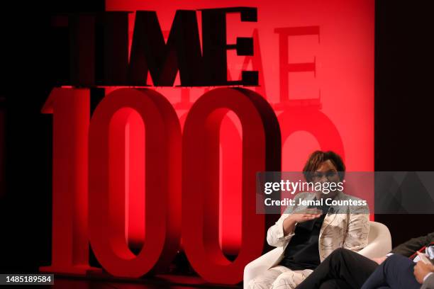 Lisa P. Jackson speaks onstage at the 2023 TIME100 Summit at Jazz at Lincoln Center on April 25, 2023 in New York City.