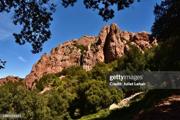 pic du cap roux - limites du terrain - fotografias e filmes do acervo