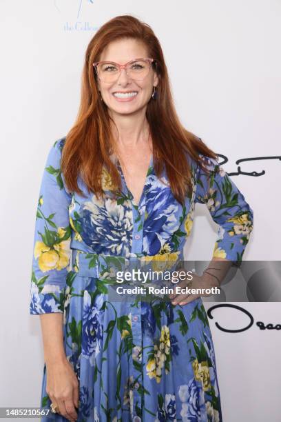 Debra Messing attends the 33rd annual Colleagues Spring Luncheon and Oscar De La Renta fashion show at The Beverly Hilton on April 25, 2023 in...