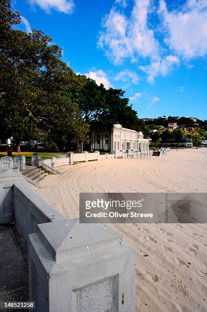 balmoral beach, middle harbour. - ports nsw stock pictures, royalty-free photos & images