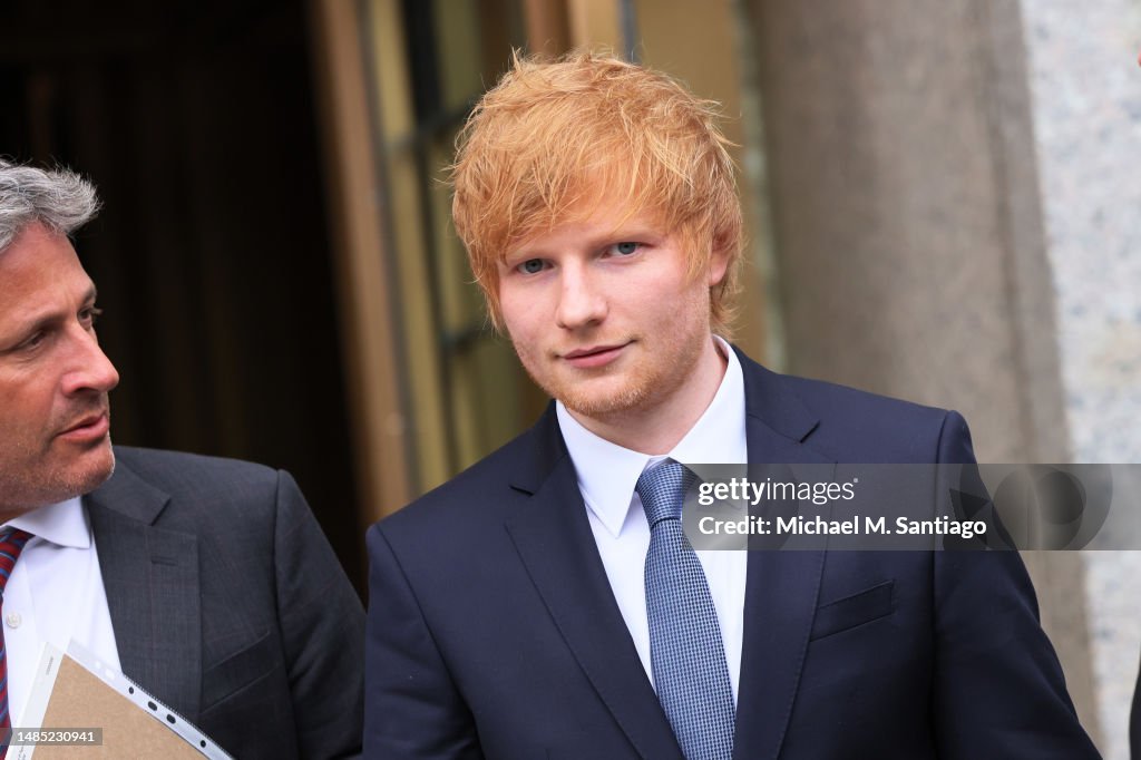 Ed Sheeran Music Copyright Trial Begins In New York