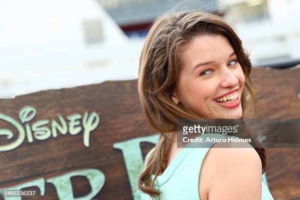 Ever Anderson attends the "Peter Pan & Wendy" Special Screening at South Street Seaport Museum on April 25, 2023 in New York City.
