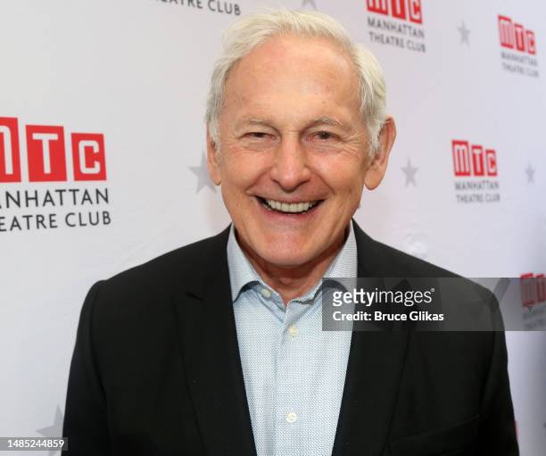 Victor Garber poses at the opening night of the Manhattan Theatre Club's new production of the new play "Summer, 1976" on Broadway at The Samuel J....