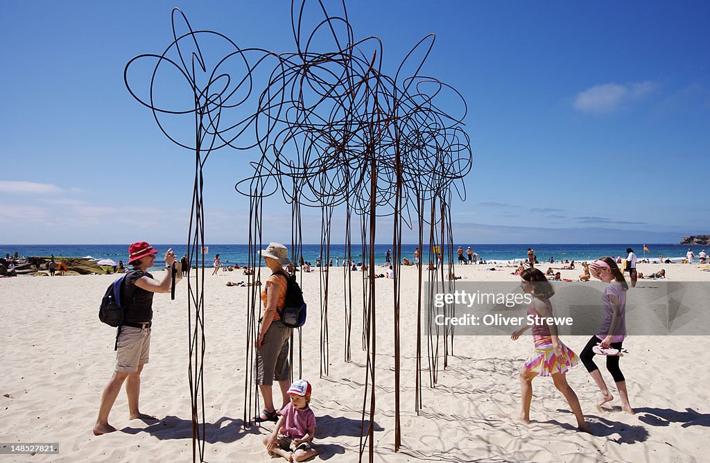 Sculpture by the Sea, Tamarama Beach.