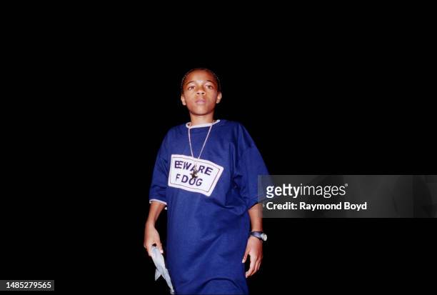 Rapper Lil Bow Wow performs at the Arie Crown Theater in Chicago, Illinois in September 2000.