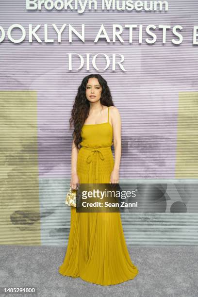 Christian Serratos attends the 2023 Brooklyn Artists Ball made possible by Dior at Brooklyn Museum on April 25, 2023 in Brooklyn, New York.