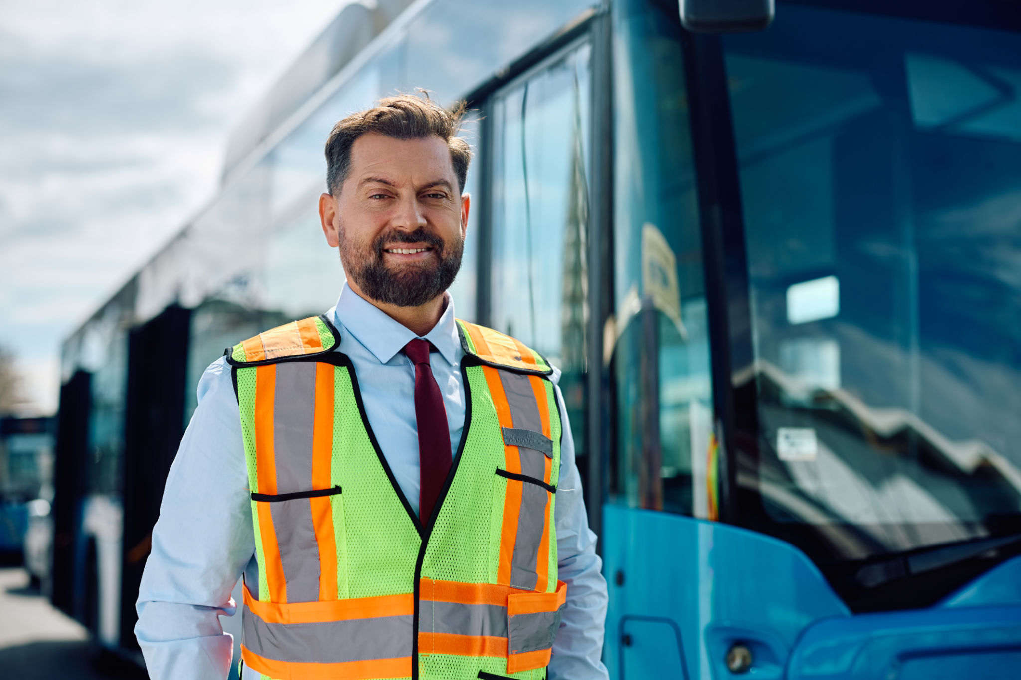 professional bus driver