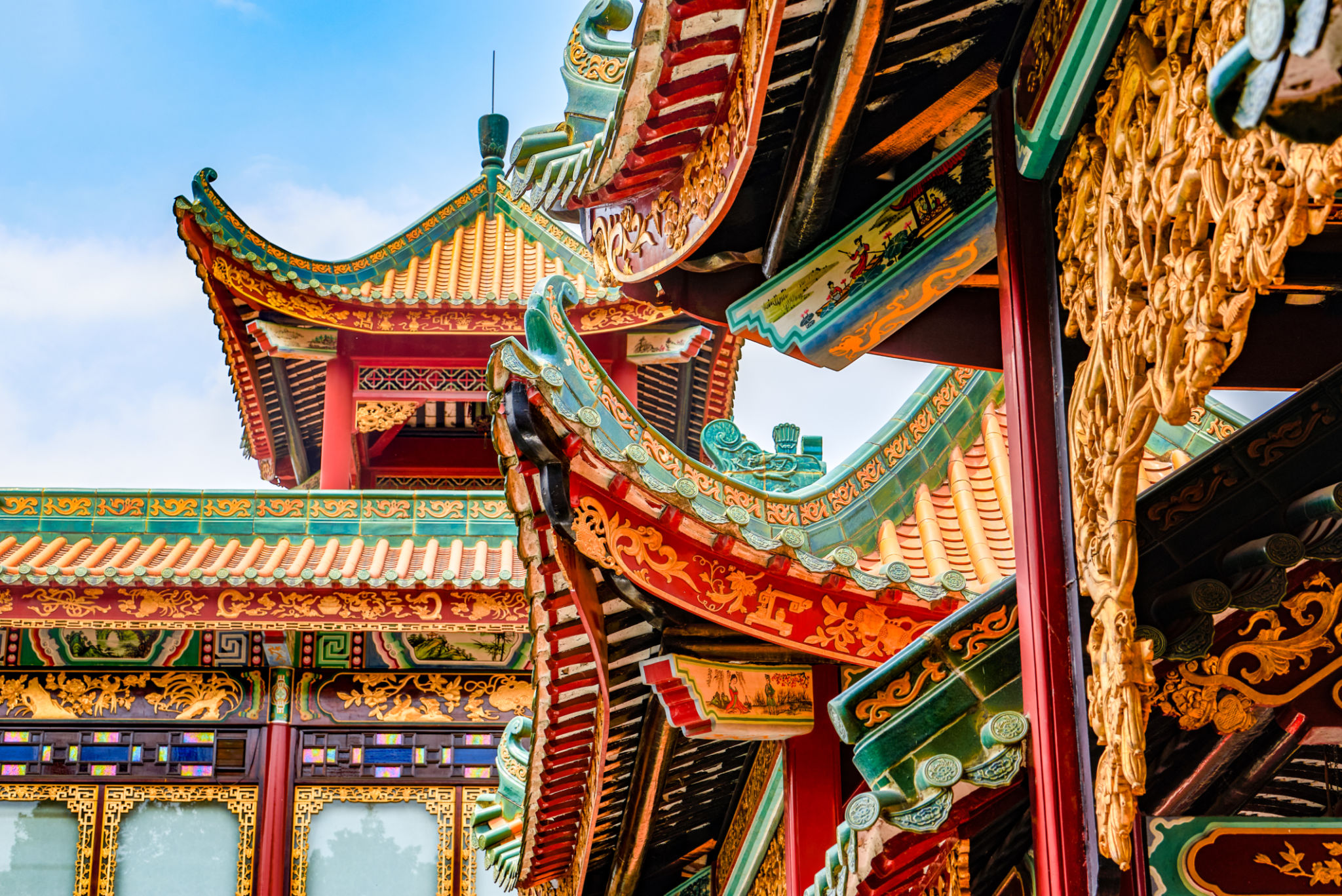 Baomo Garden, Lingnan Classical Garden Landscape, Guangzhou, China Baomo Garden, Lingnan Classical Garden Landscape, Guangzhou, China