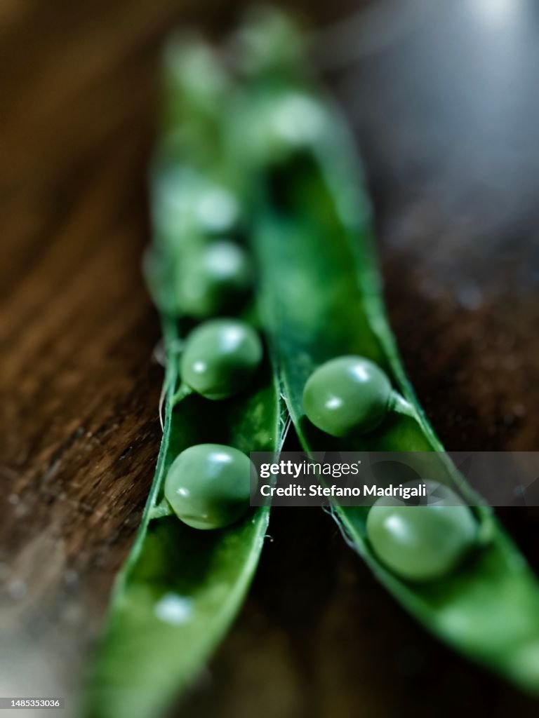 Green greens in the shell