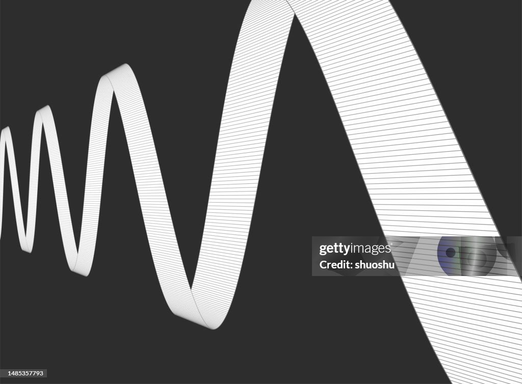 Line Abstract Dynamic Abstract Geometric Art Dynamic Line Elements On Black Background High ...