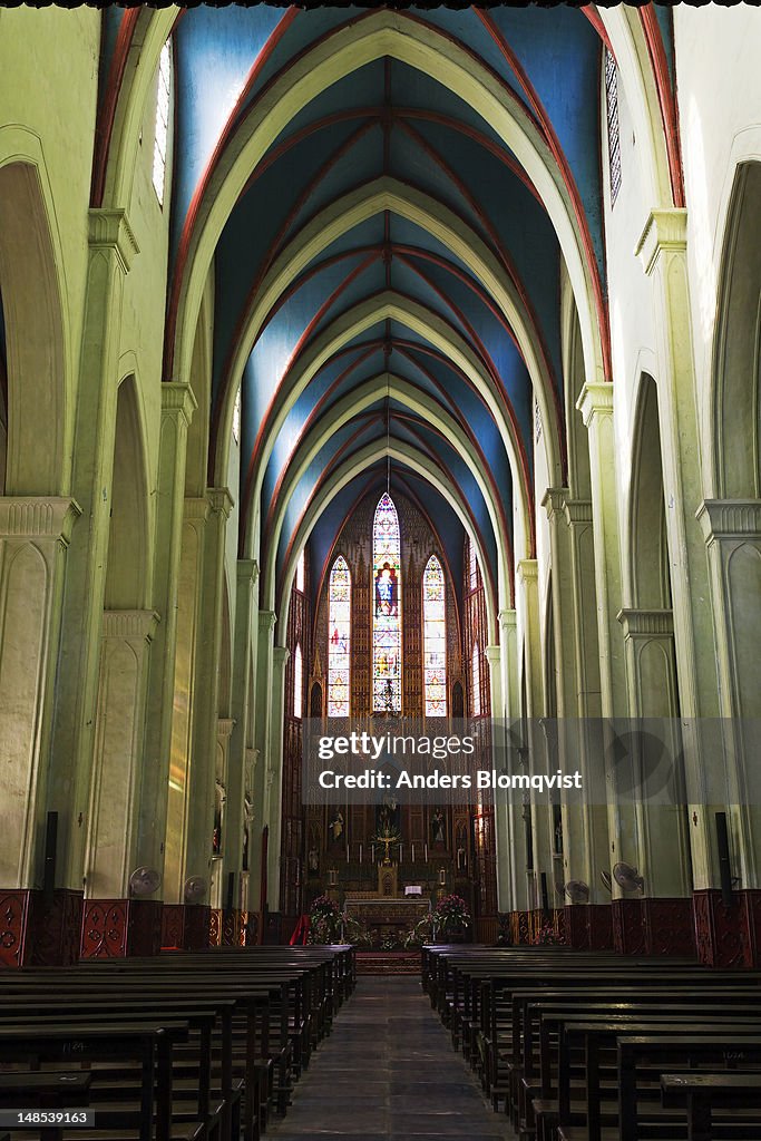 Interior Of St Joseph Cathedral High-Res Stock Photo - Getty Images