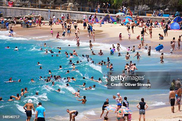 coogee beach. - coogee beach stock pictures, royalty-free photos & images