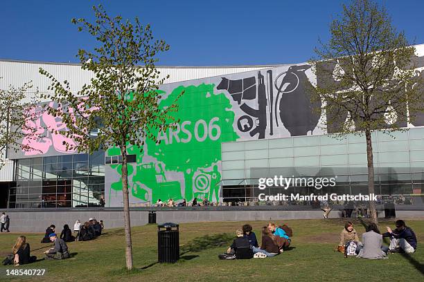 museum of contempory art kiasma. - kiasma stock pictures, royalty-free photos & images